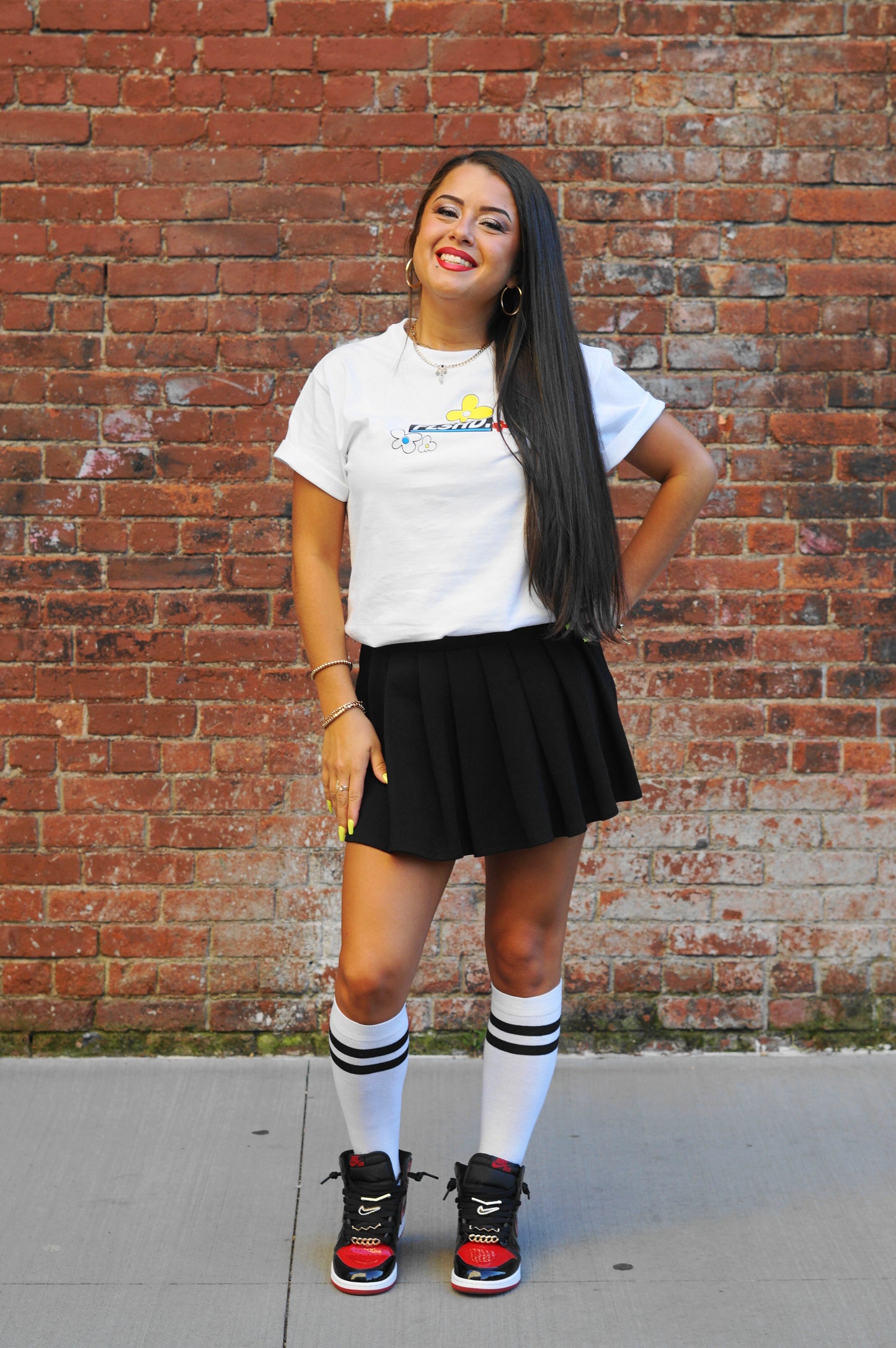 REFLECT SMILES Tee - FALSEHOOD.