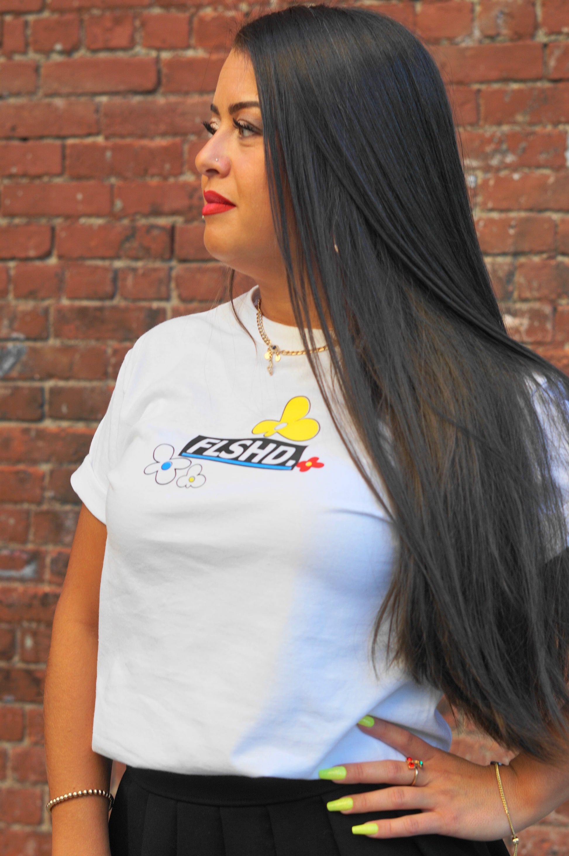 REFLECT SMILES Tee - FALSEHOOD.