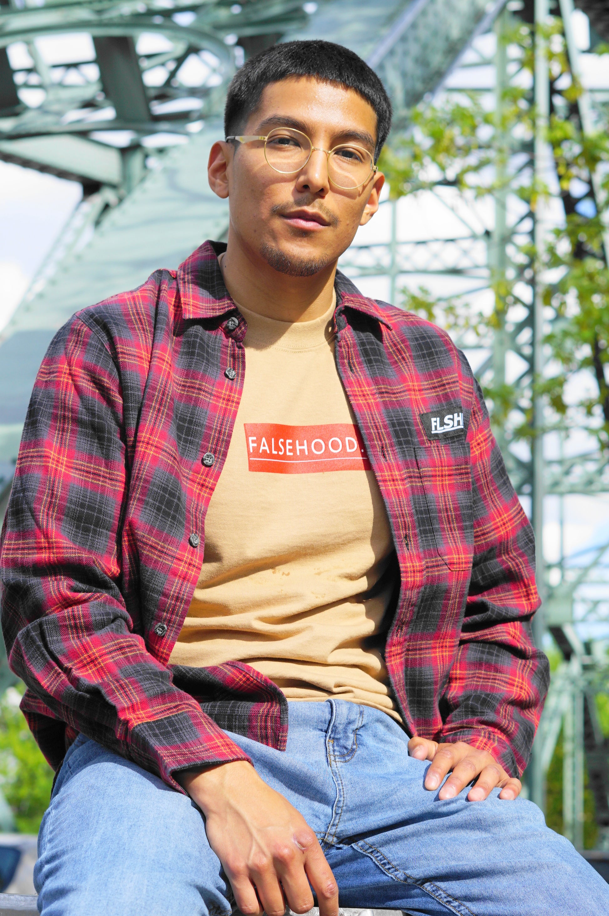 The Box Logo Tee - FALSEHOOD.