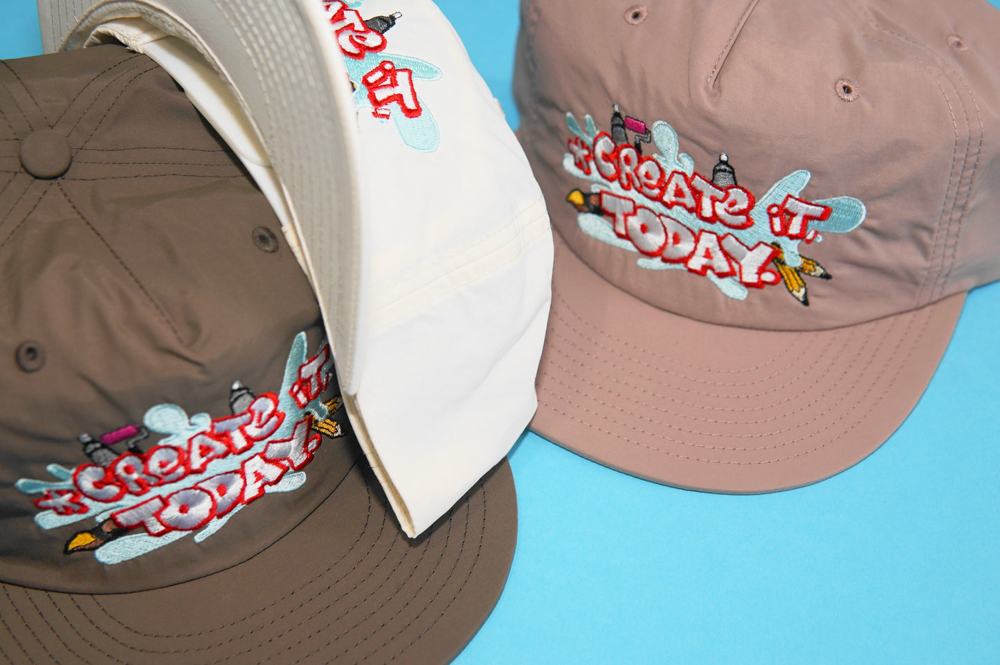CREATE IT, TODAY. Snapback Cap - FALSEHOOD.
