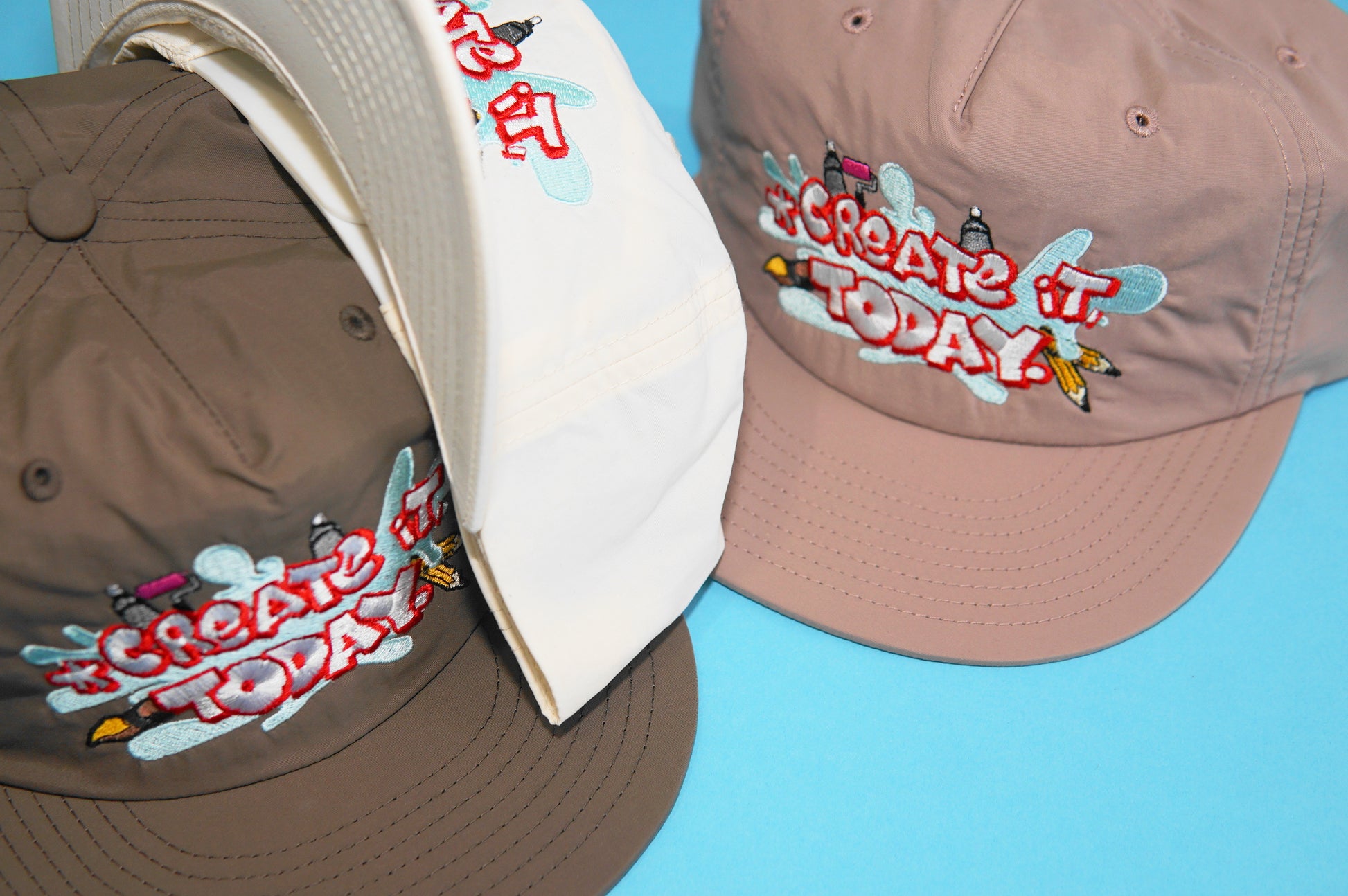 CREATE IT, TODAY. Snapback Cap - FALSEHOOD.