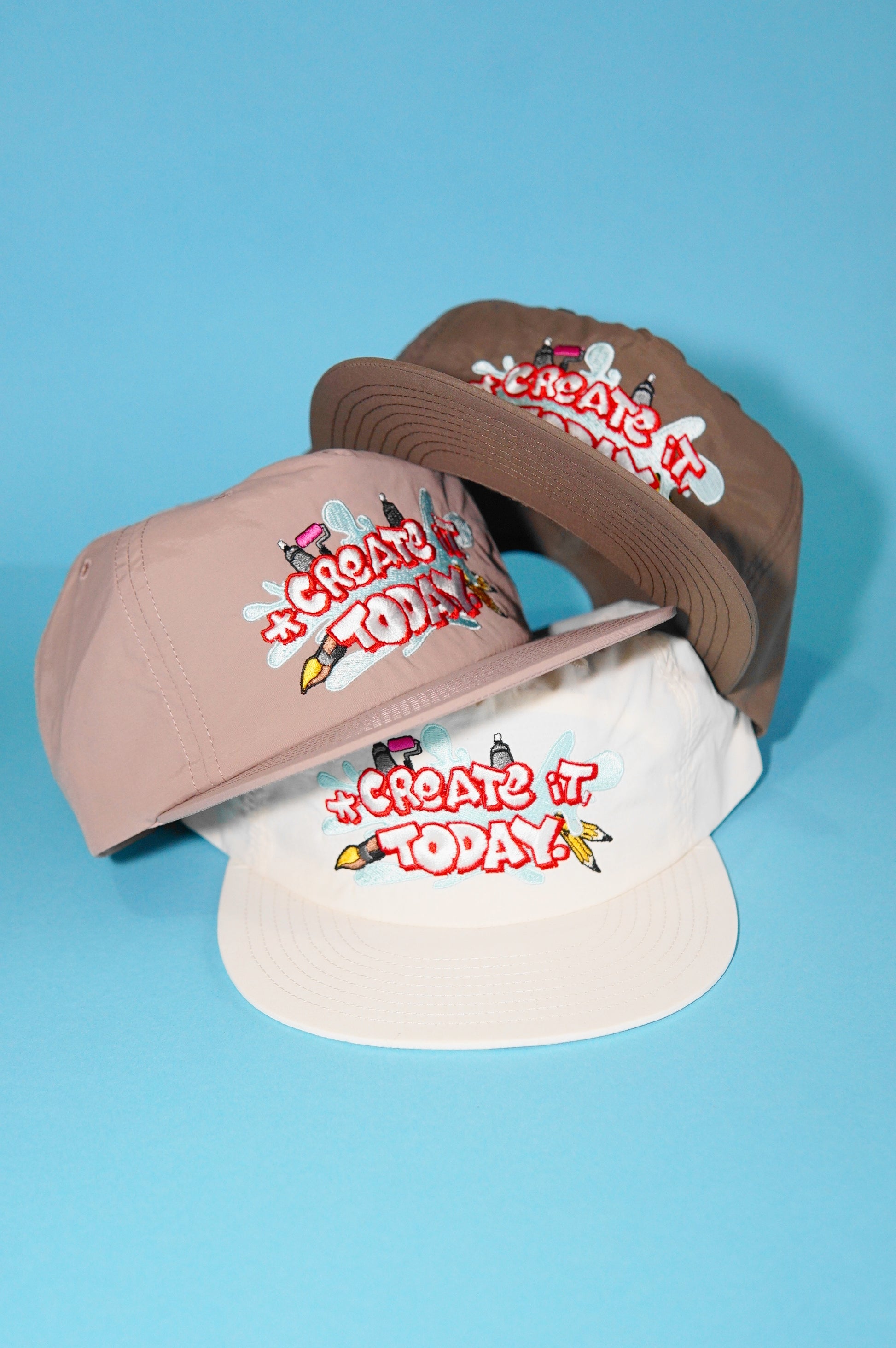 CREATE IT, TODAY. Snapback Cap - FALSEHOOD.