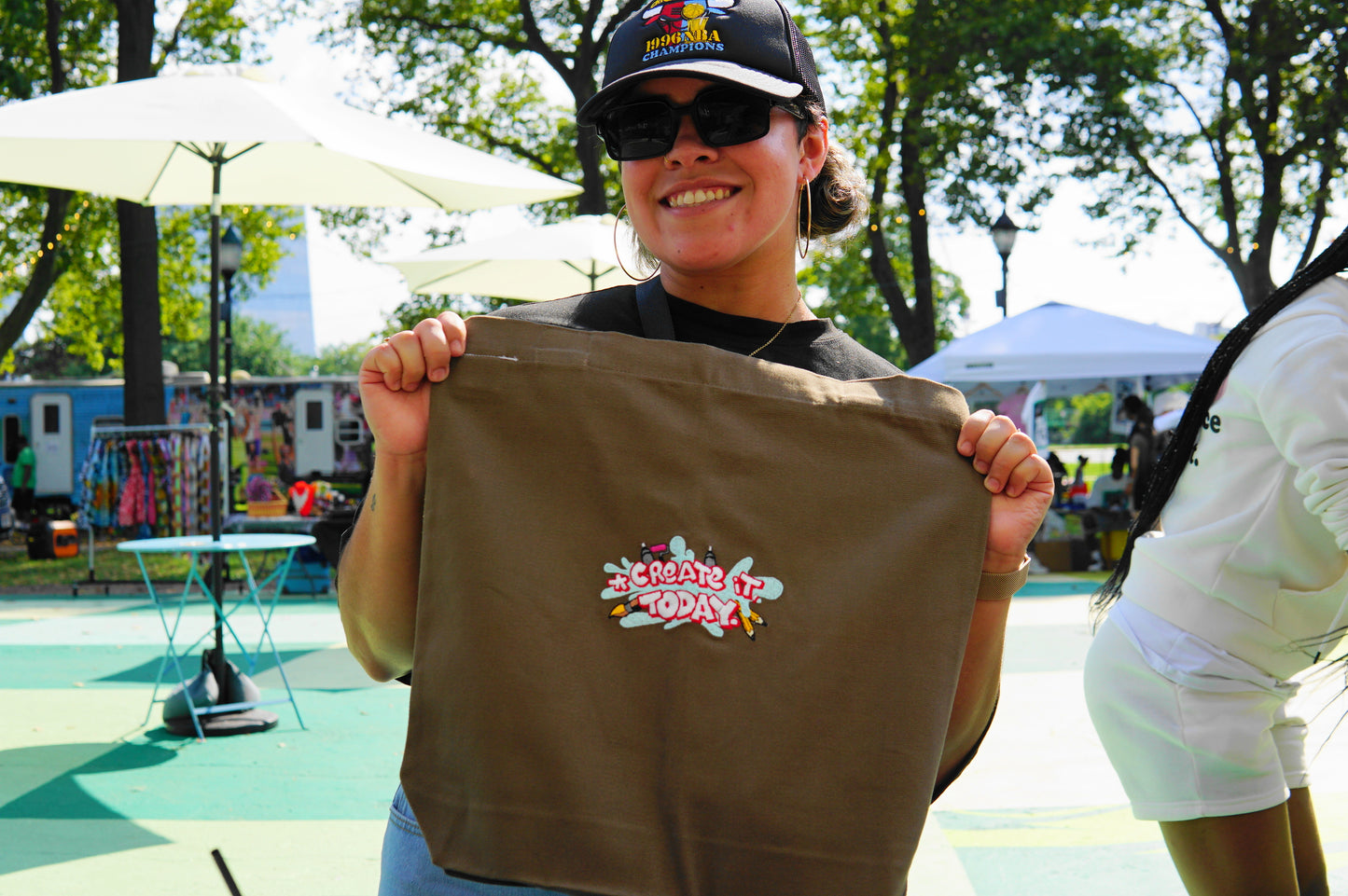 CREATE IT, TODAY. Tote Bag - FALSEHOOD.