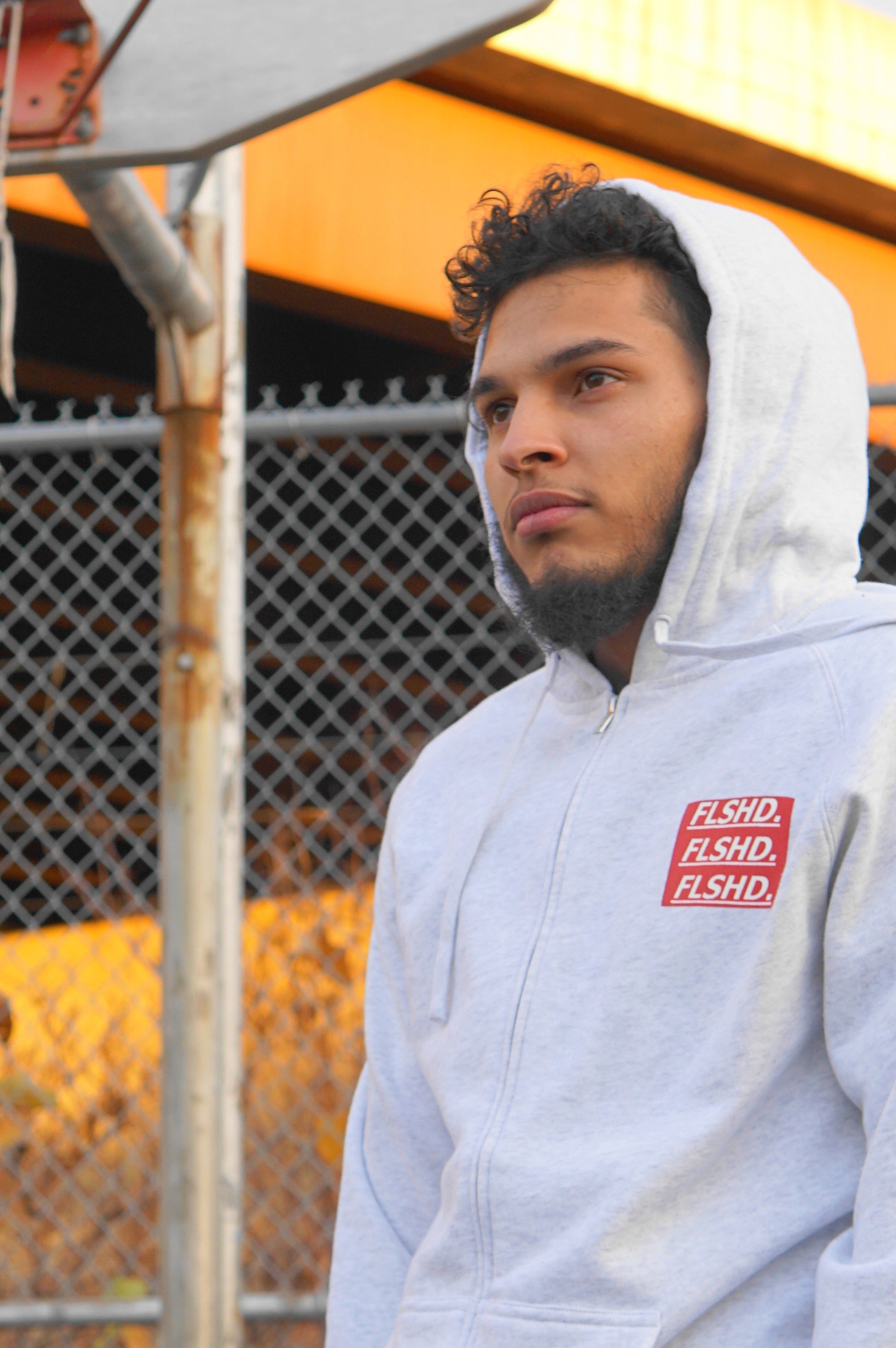 The Big TAG. Stacker Full-Zip Hoody - FALSEHOOD.