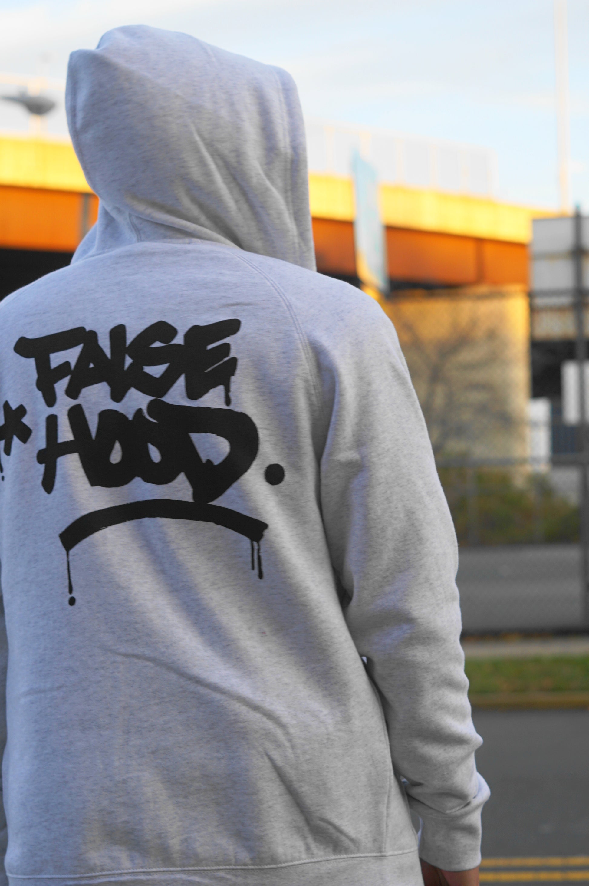 The Big TAG. Stacker Full-Zip Hoody - FALSEHOOD.