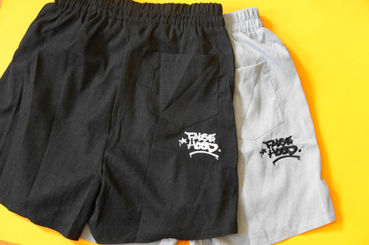 Big TAG. Corduroy Shorts - FALSEHOOD.