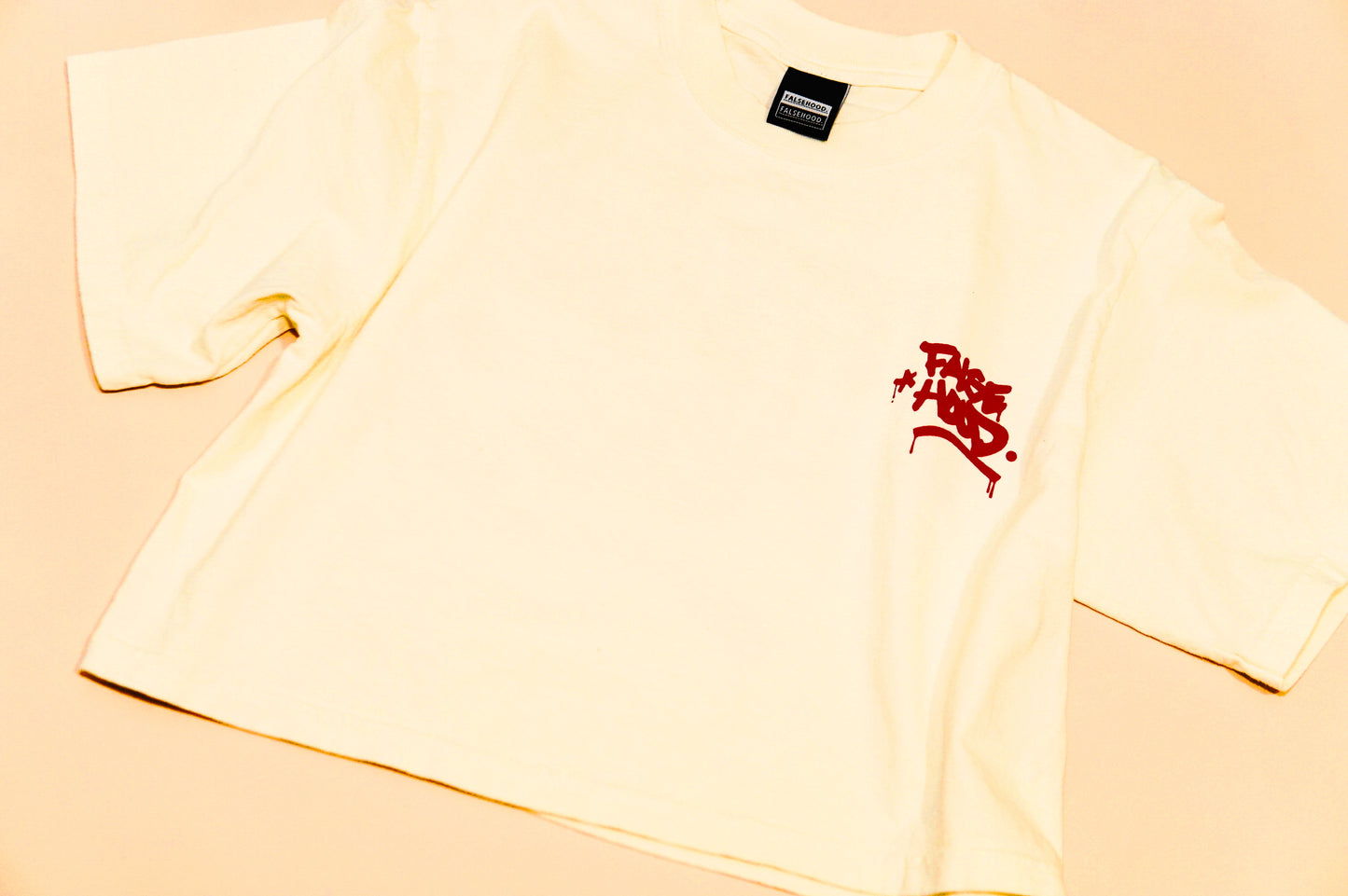 WMNS - Big TAG. Heavy Crop-Top Tee