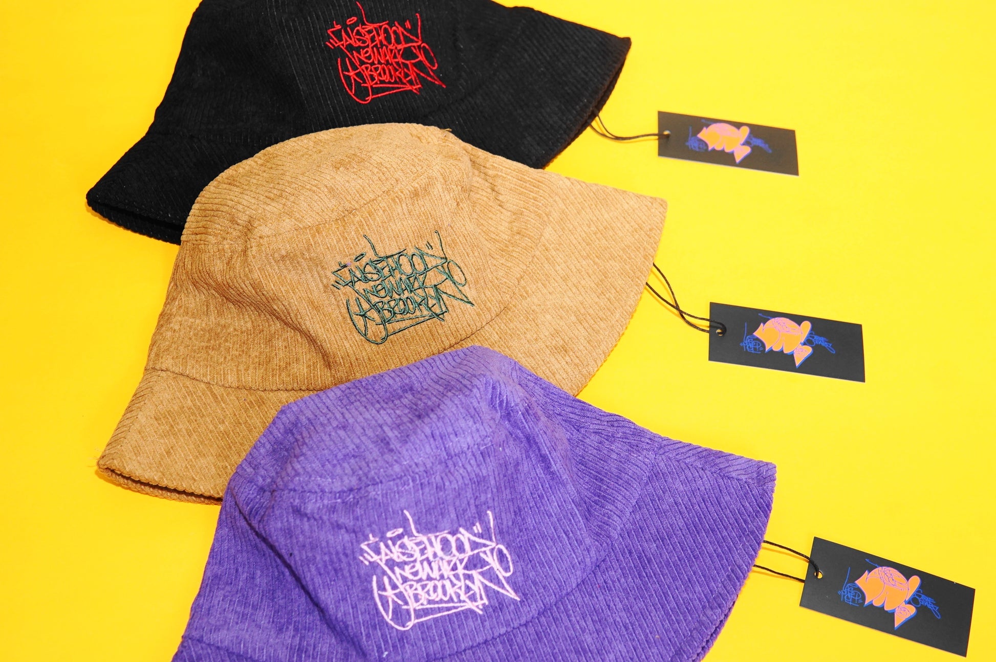 GWC - LASO Corduroy Bucket Hat - FALSEHOOD.