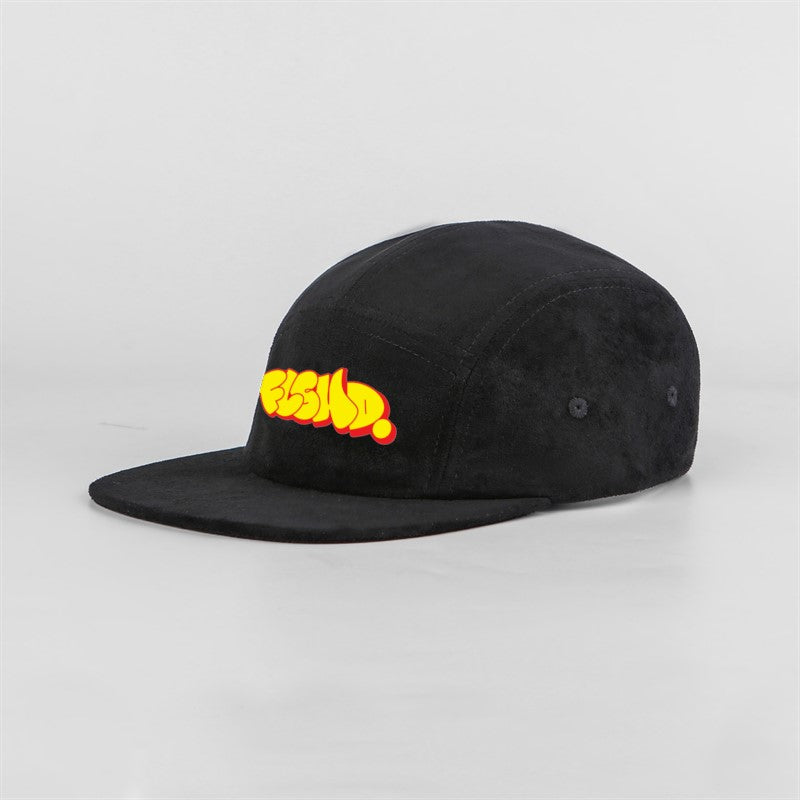 FLSHD. Throwie Suede Five-Panel Camper Cap