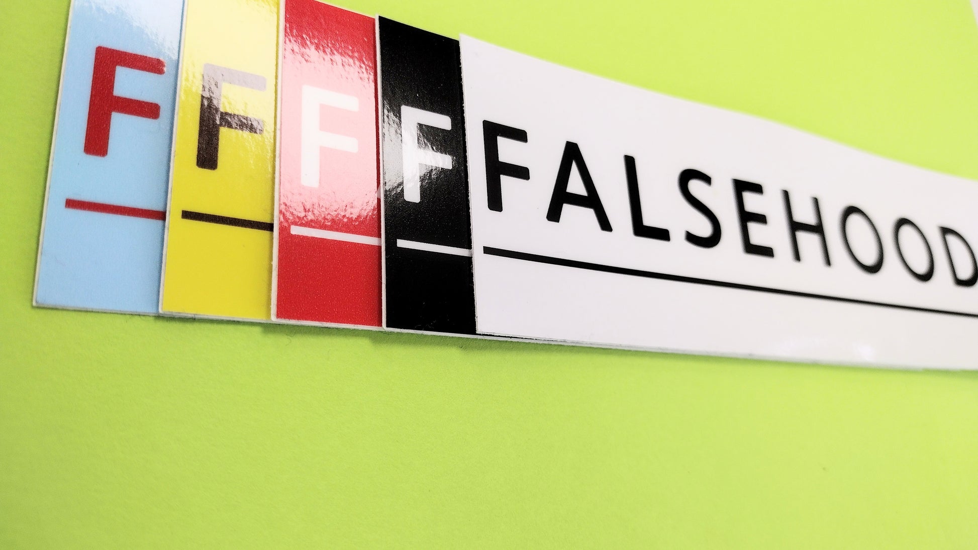 Box Logo Sticker Pack - FALSEHOOD.