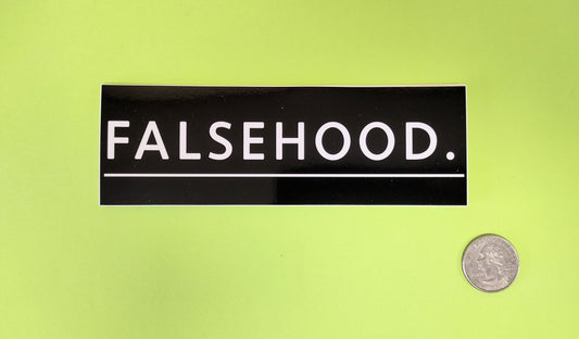 Box Logo Sticker Pack - FALSEHOOD.