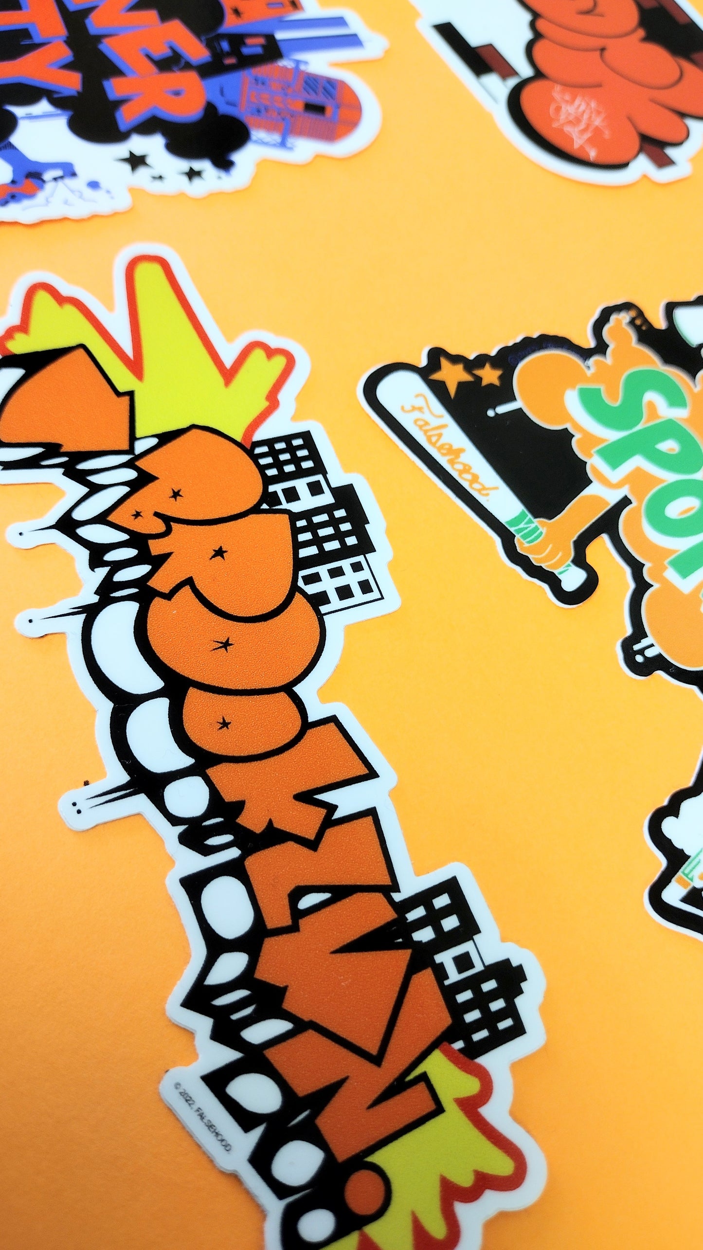INNER CITY SPORTS Sticker Pack - FALSEHOOD.