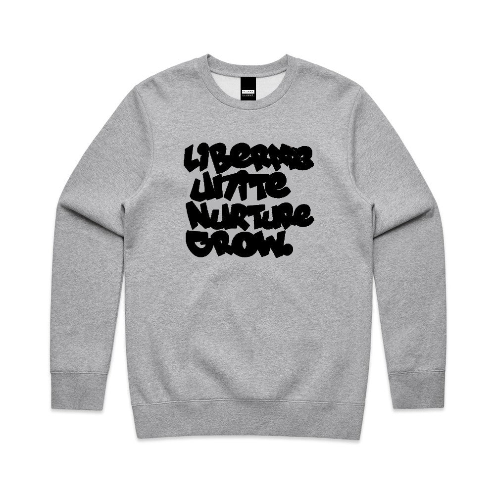 LUNG. Crewneck Sweater - FALSEHOOD.