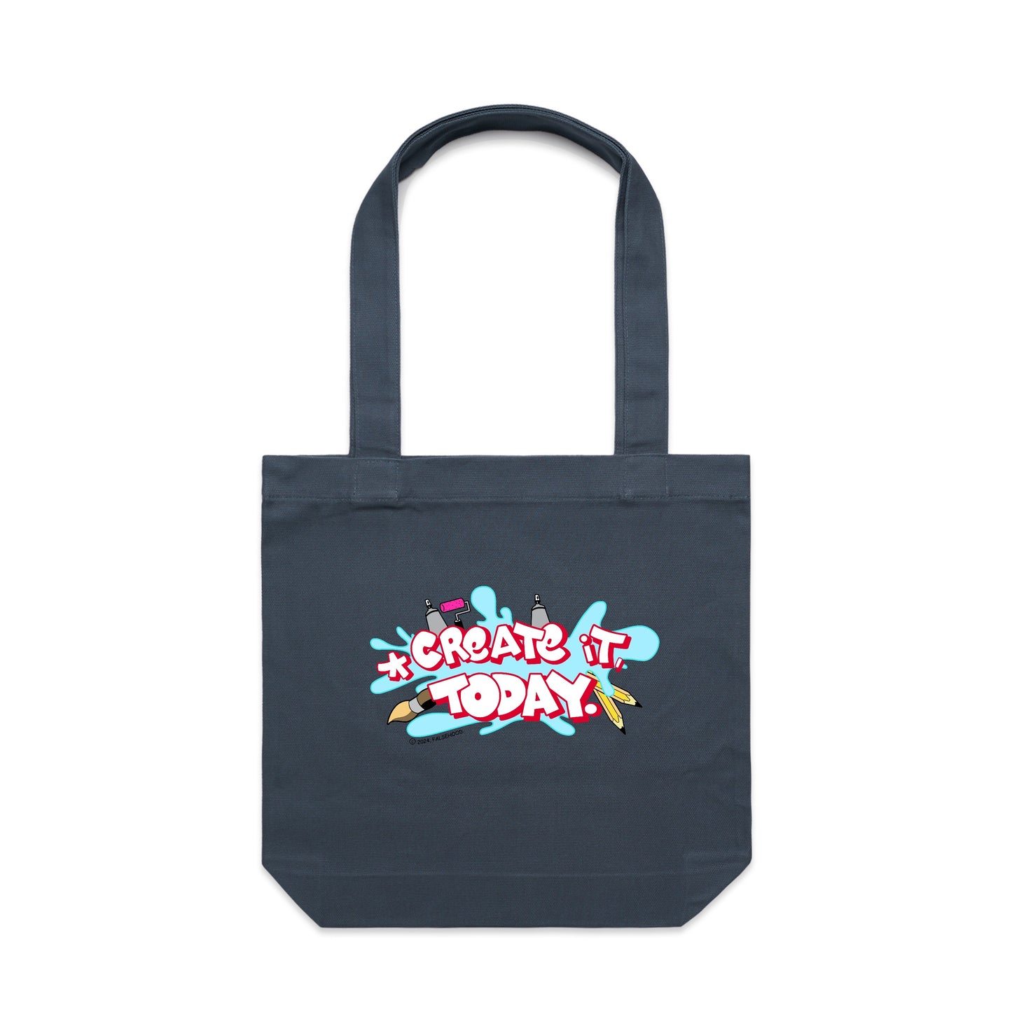 CREATE IT, TODAY. Tote Bag - FALSEHOOD.