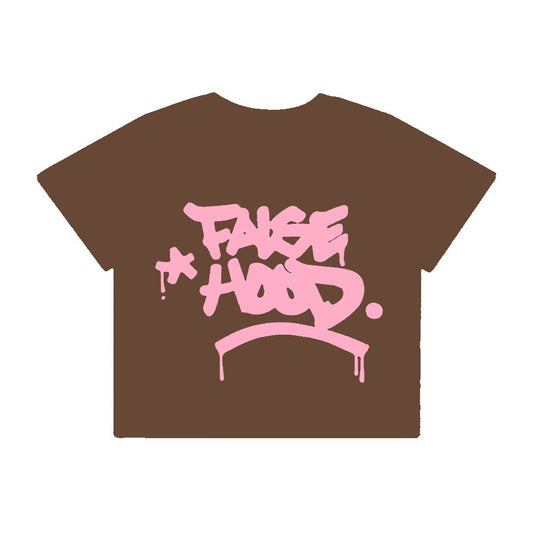 WMNS - The Big TAG. Heavy Crop-Top Tee