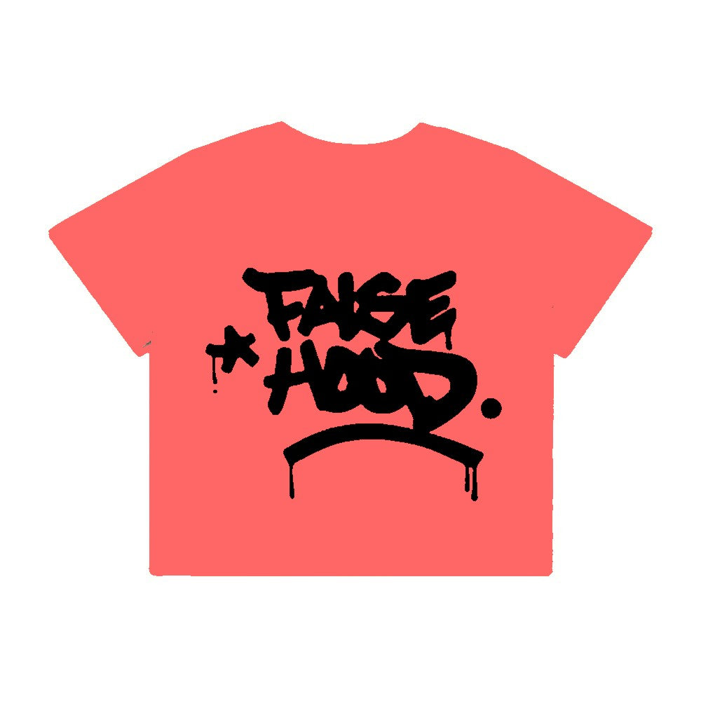 WMNS - Big TAG. Heavy Crop-Top Tee