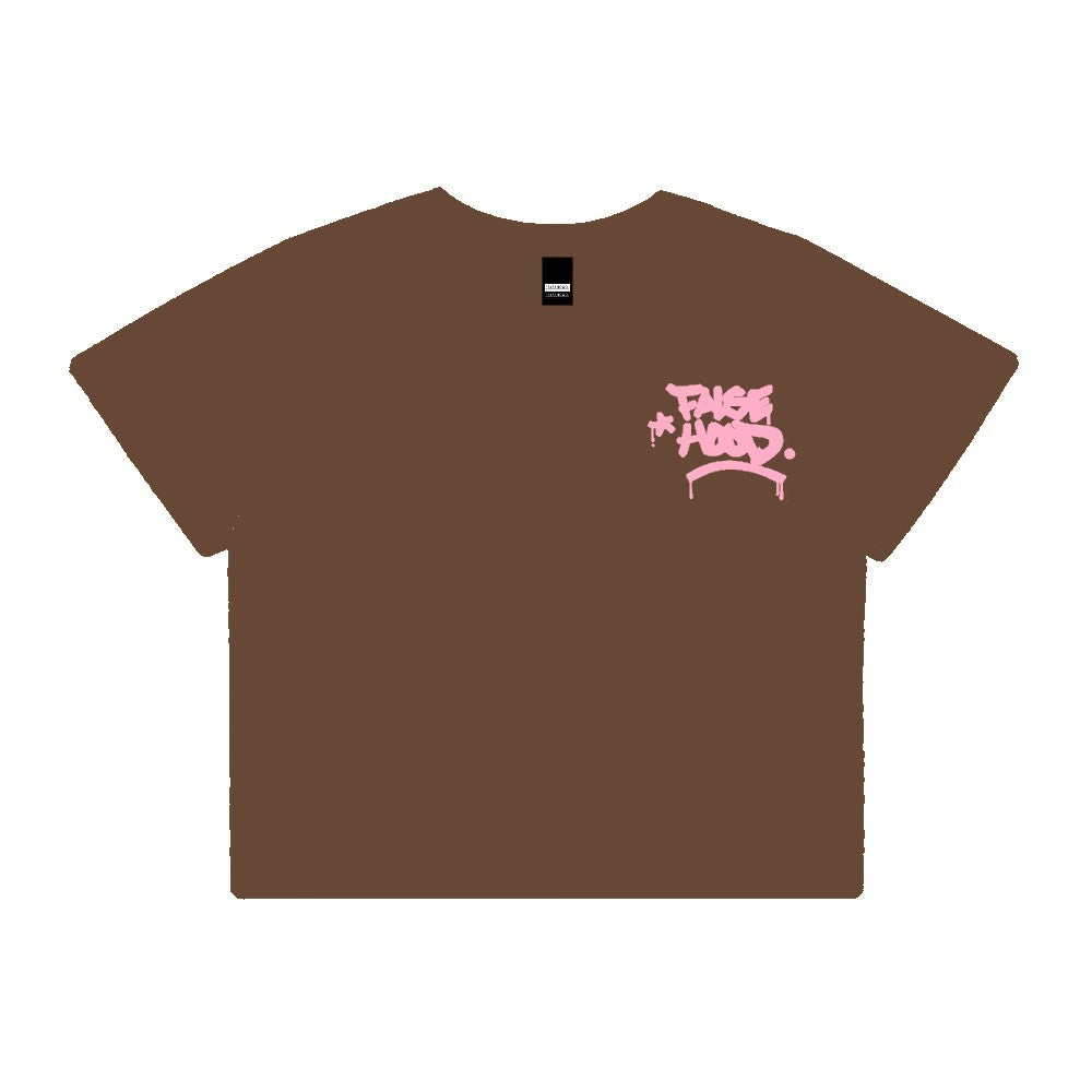 WMNS - The Big TAG. Heavy Crop-Top Tee