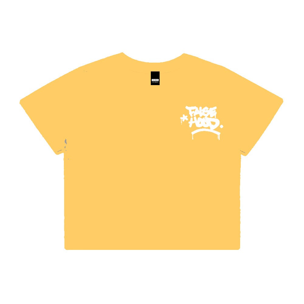 WMNS - Big TAG. Heavy Crop-Top Tee