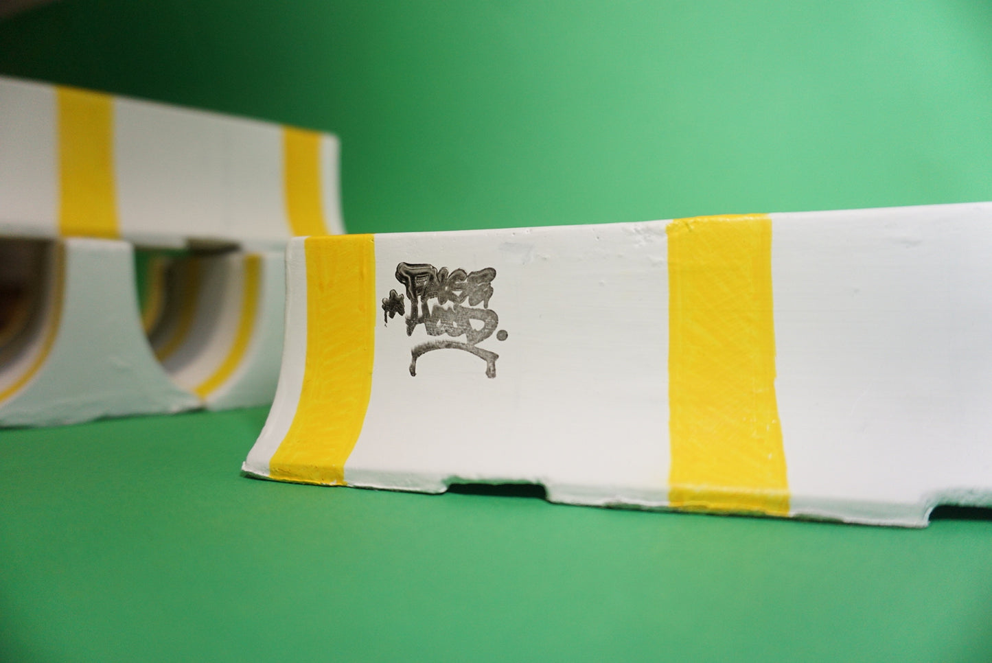 Construction Worker Jersey Barrier