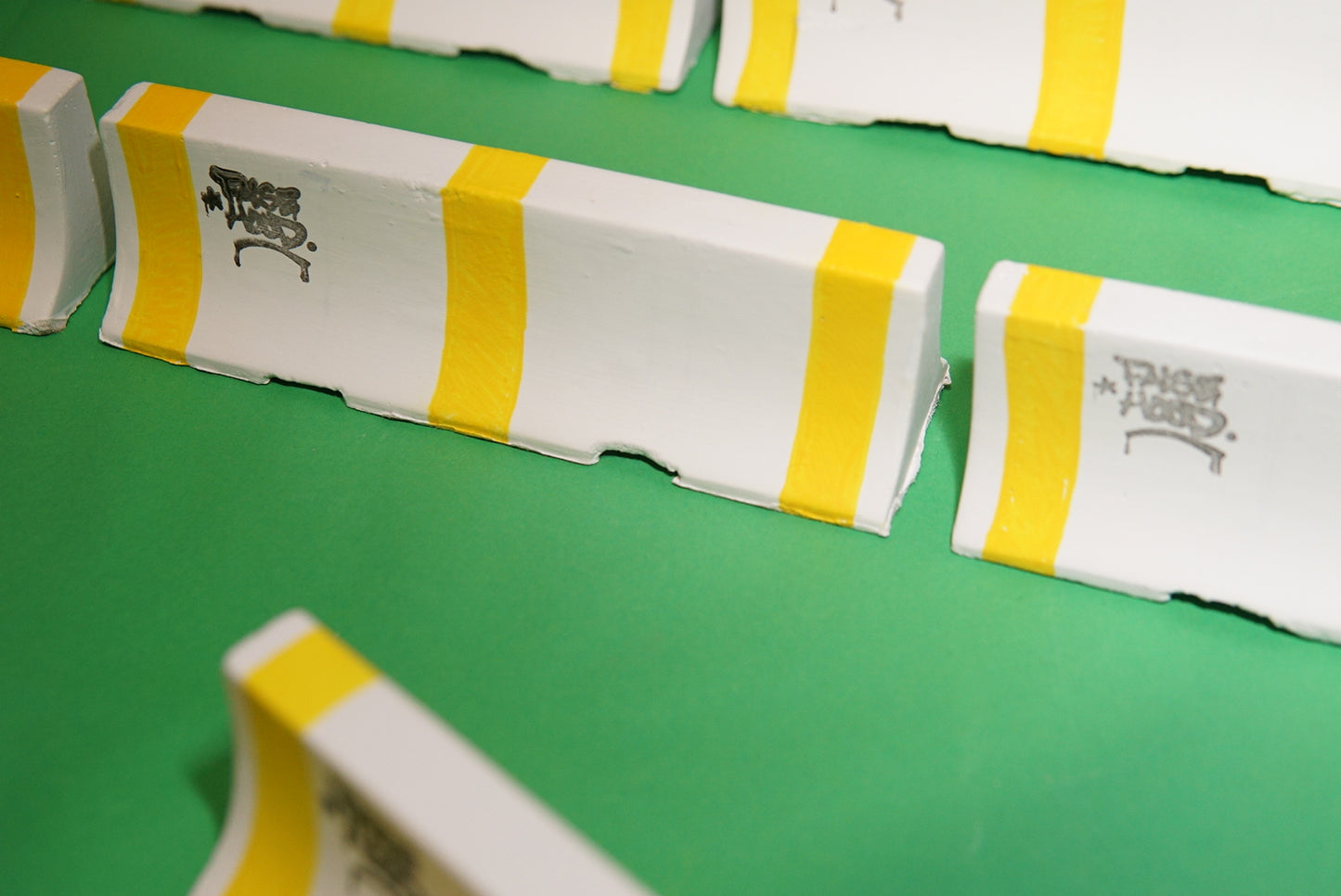 Construction Worker Jersey Barrier