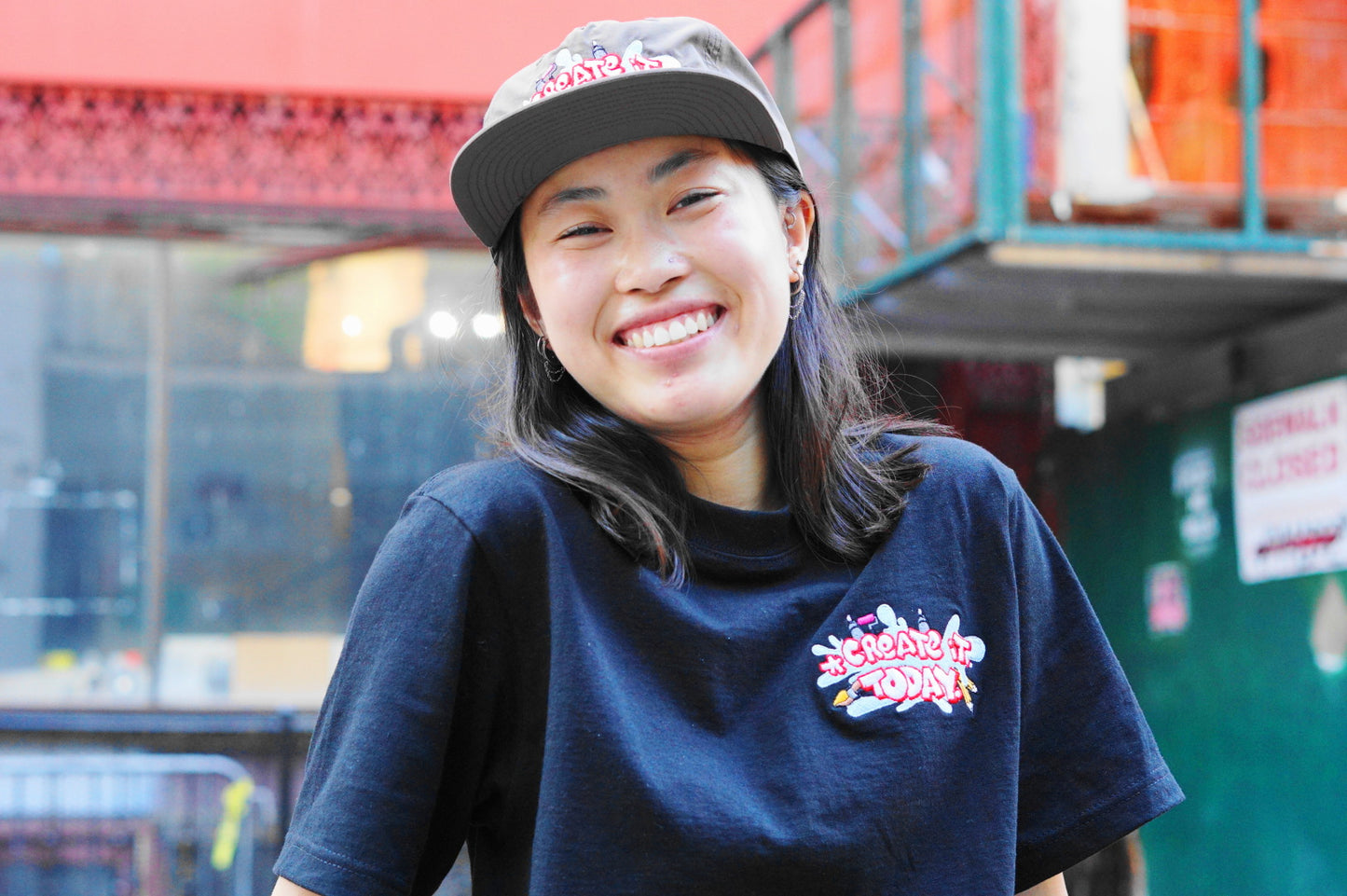 CREATE IT, TODAY. Snapback Cap - FALSEHOOD.