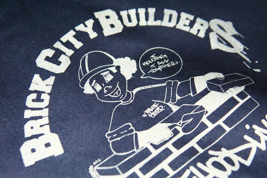 BRICK CITY BUILDERS. Work Jacket - FALSEHOOD.