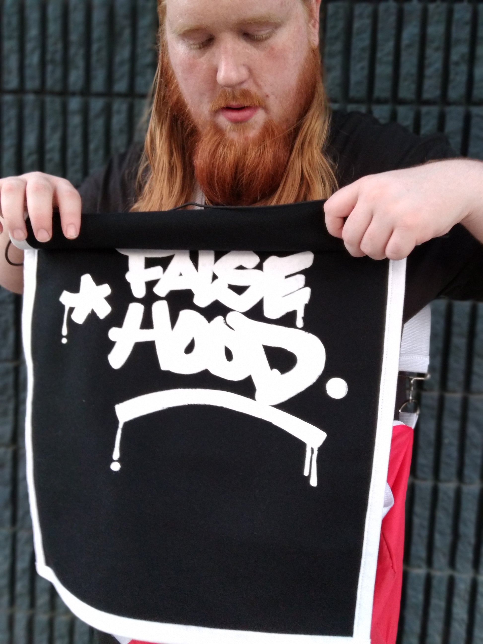 The Big TAG. Banner - FALSEHOOD.