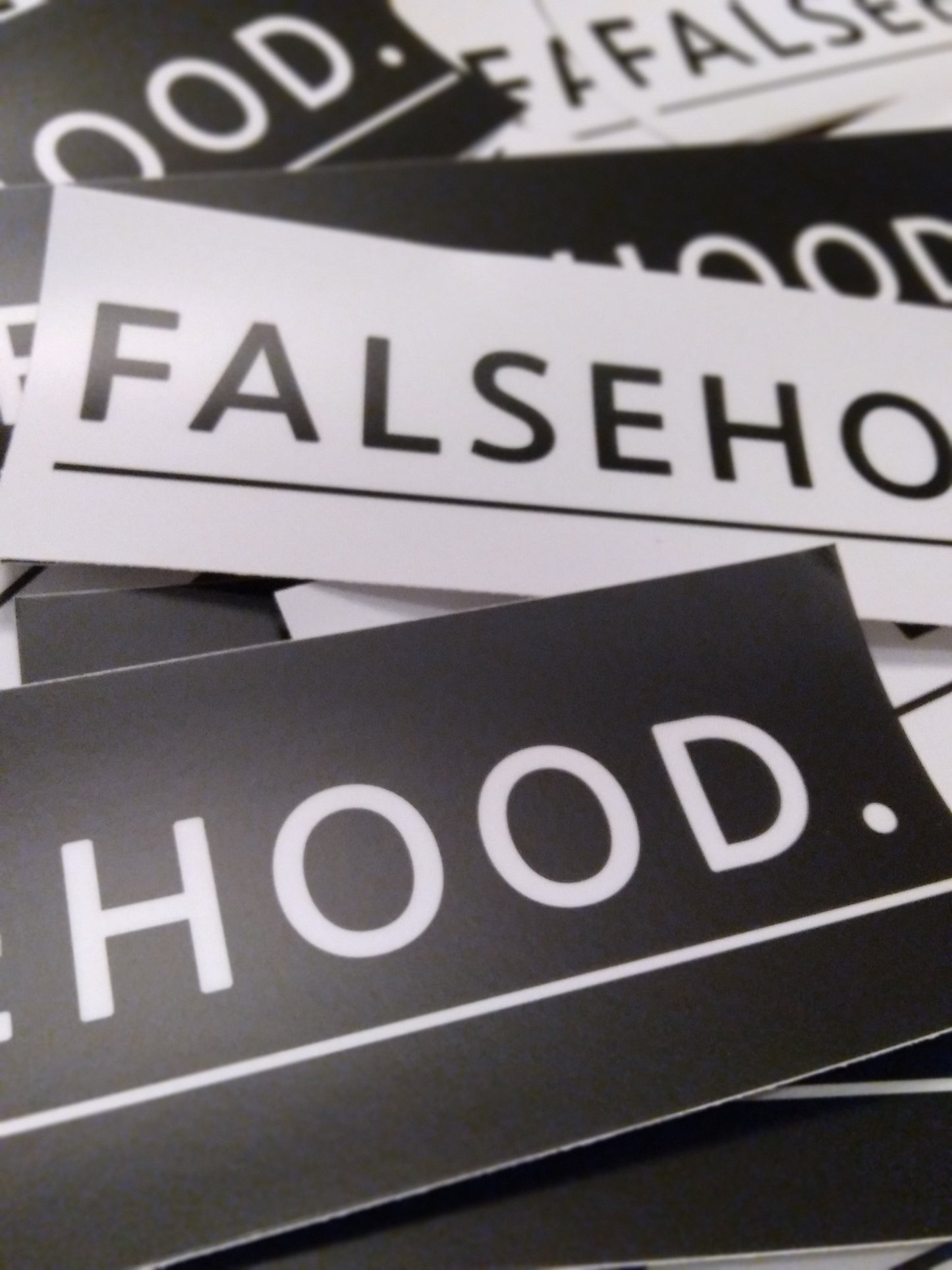 Big BOX LOGO. Sticker Pack - FALSEHOOD.