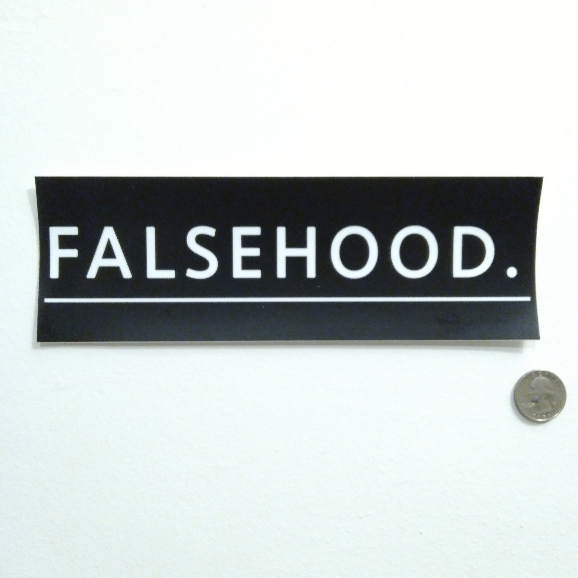 Big BOX LOGO. Sticker Pack - FALSEHOOD.