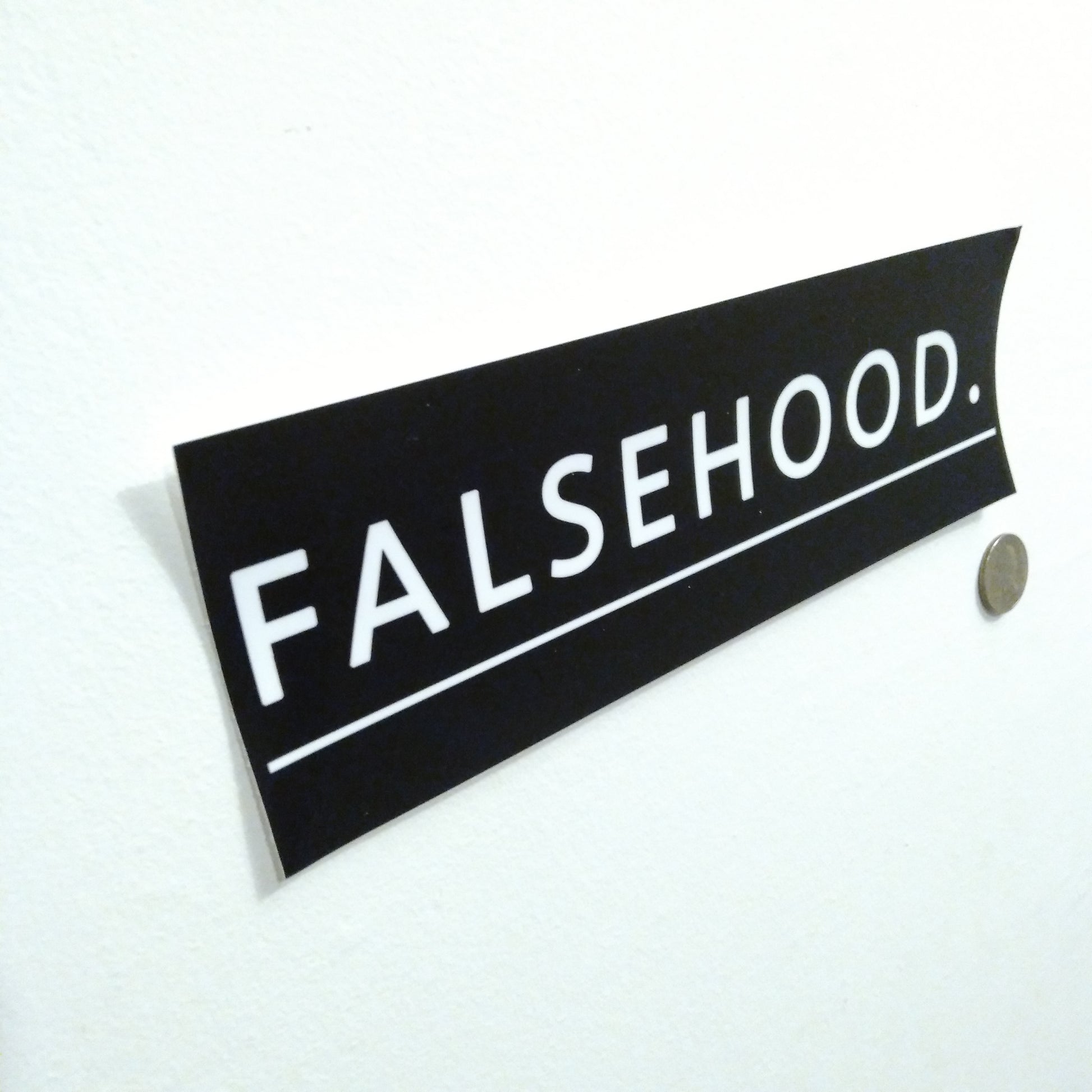 Big BOX LOGO. Sticker Pack - FALSEHOOD.