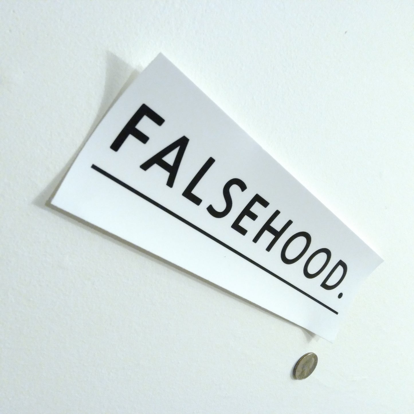 Big BOX LOGO. Sticker Pack - FALSEHOOD.