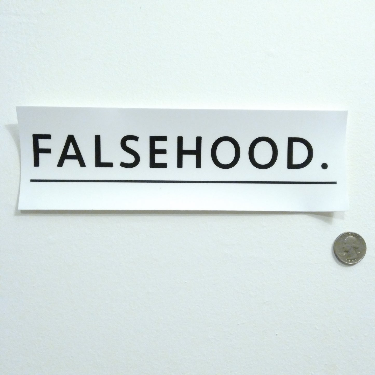 Big BOX LOGO. Sticker Pack - FALSEHOOD.