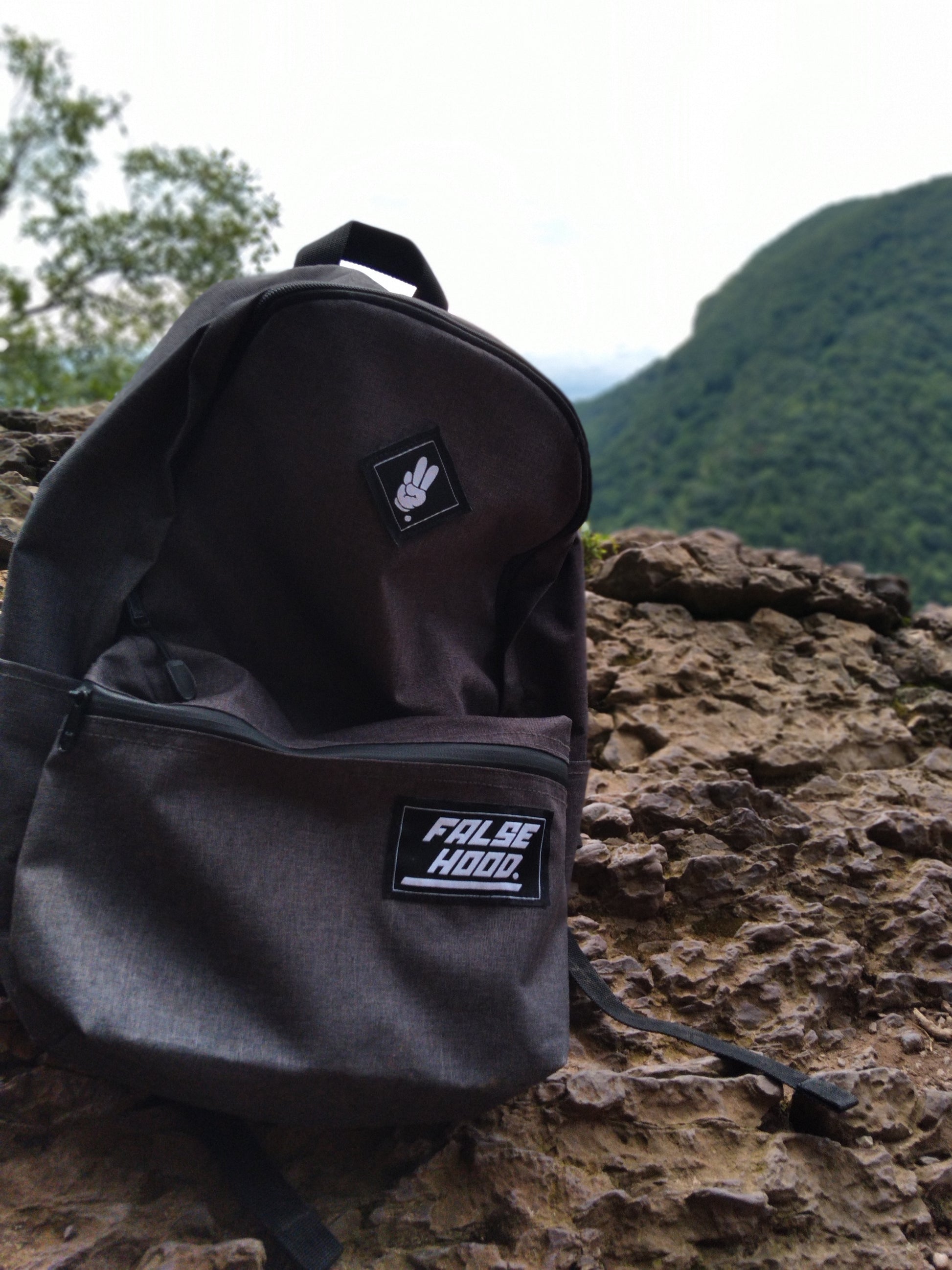 FINGERS TOGETHER. Backpack - FALSEHOOD.