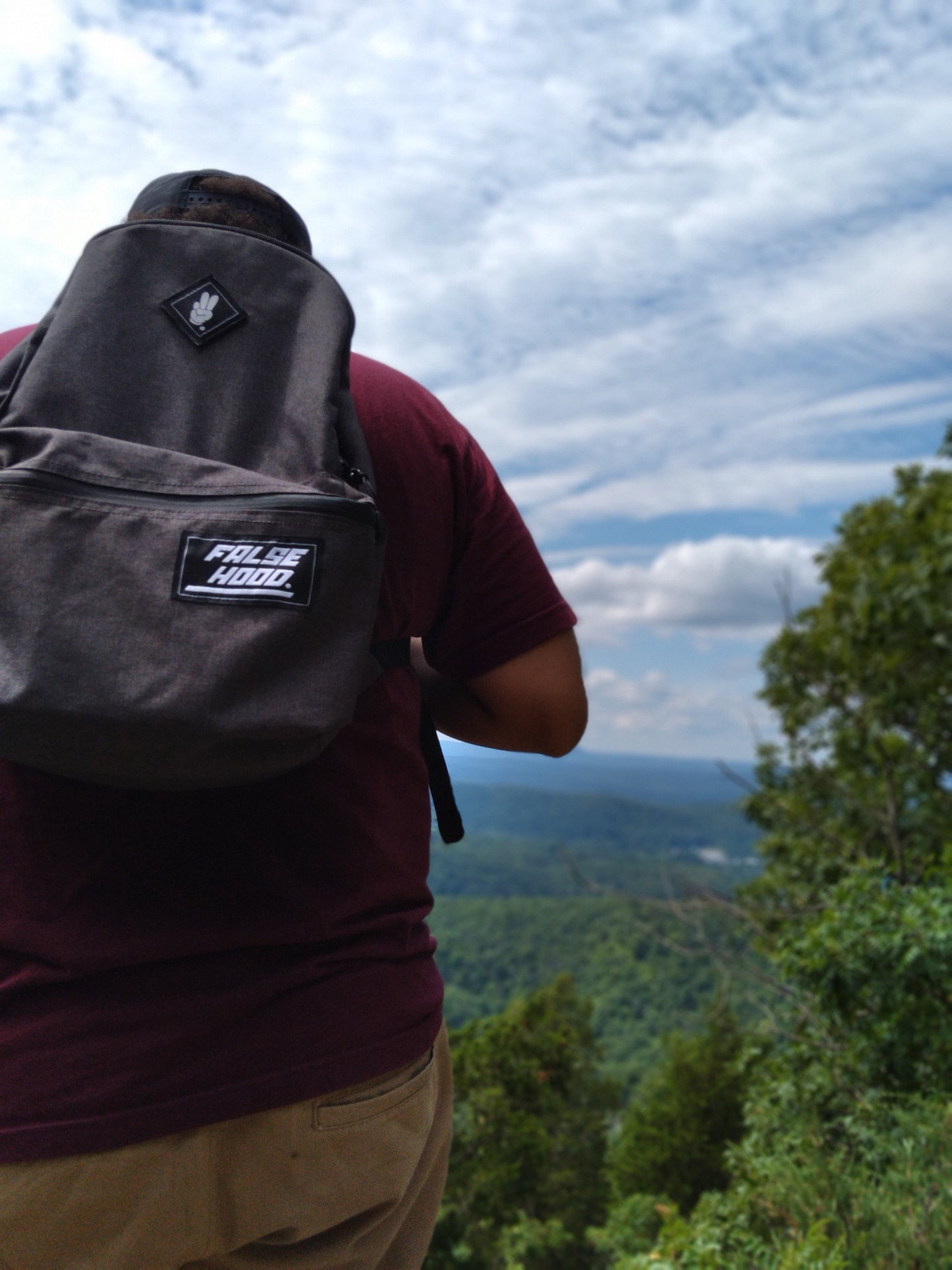 FINGERS TOGETHER. Backpack - FALSEHOOD.