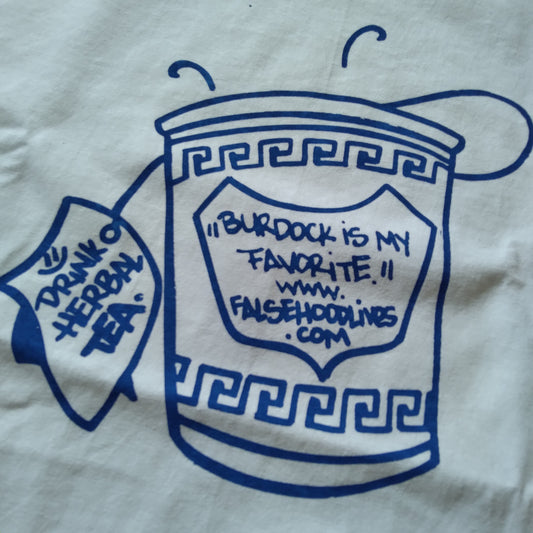 The TEA CUP. Tee - FALSEHOOD.