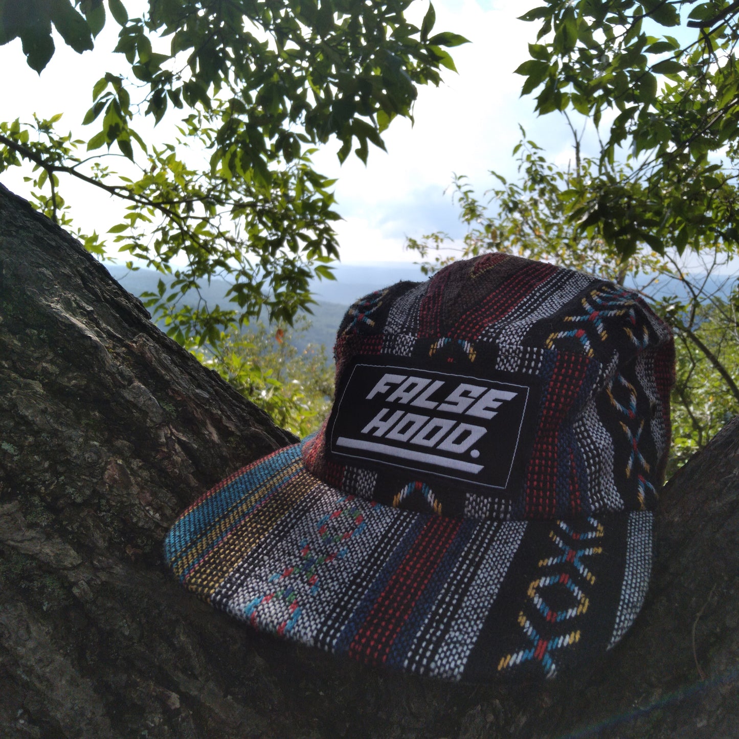 The Racer Logo Aztec Cap - FALSEHOOD.