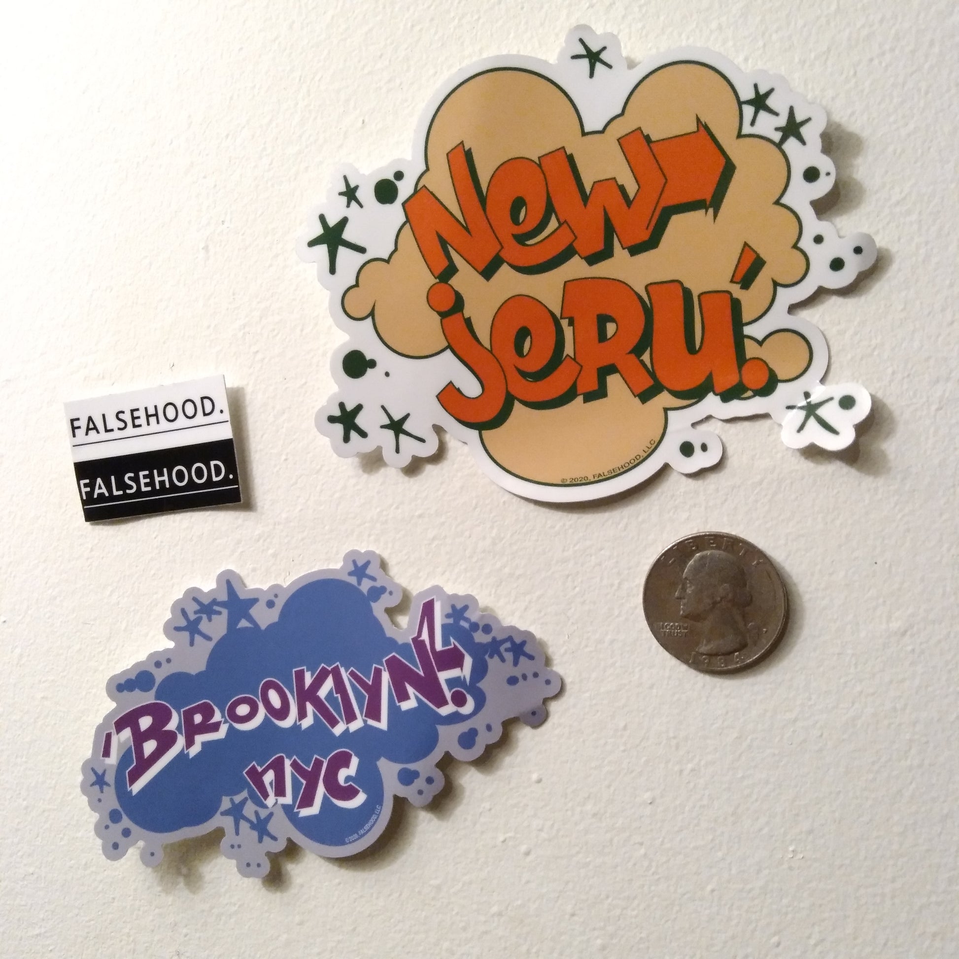 Sticker Pack II - FALSEHOOD.