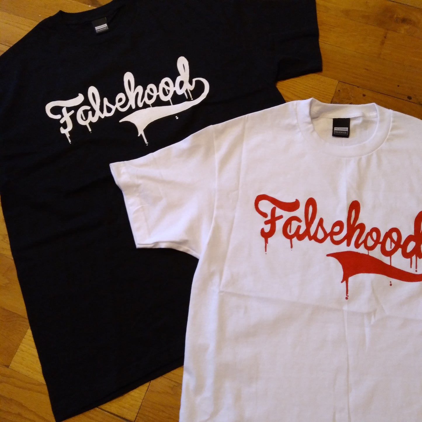 The Script TAG. Tee - FALSEHOOD.