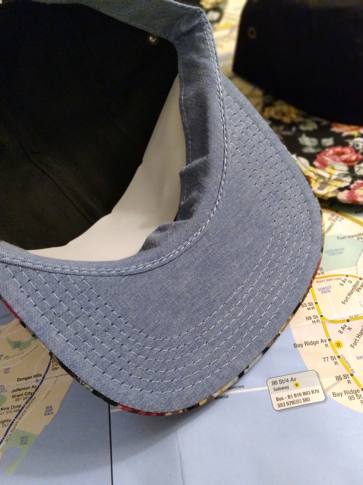 The Box Logo Floral Cap II - FALSEHOOD.