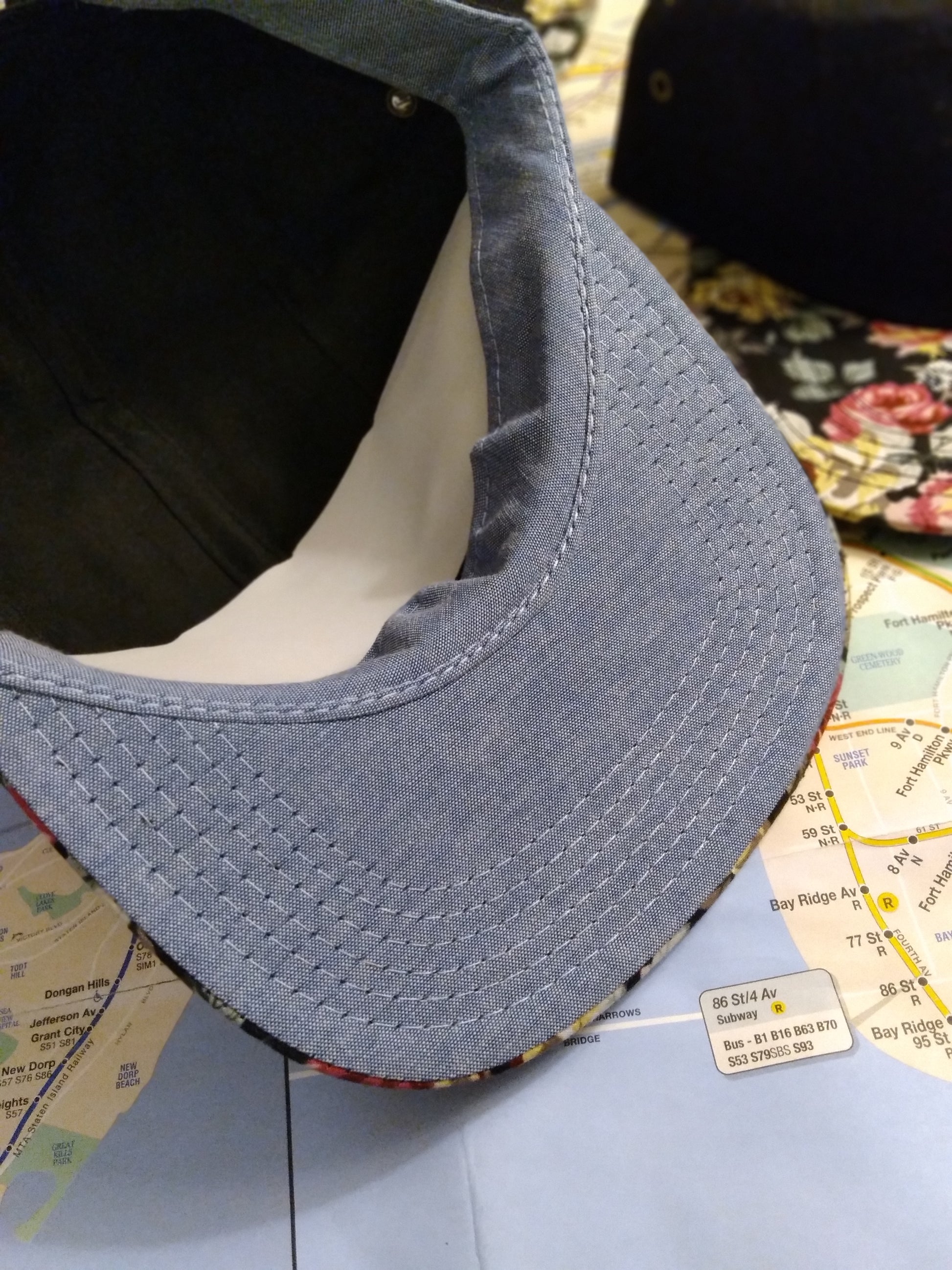 The Box Logo Floral Cap II - FALSEHOOD.