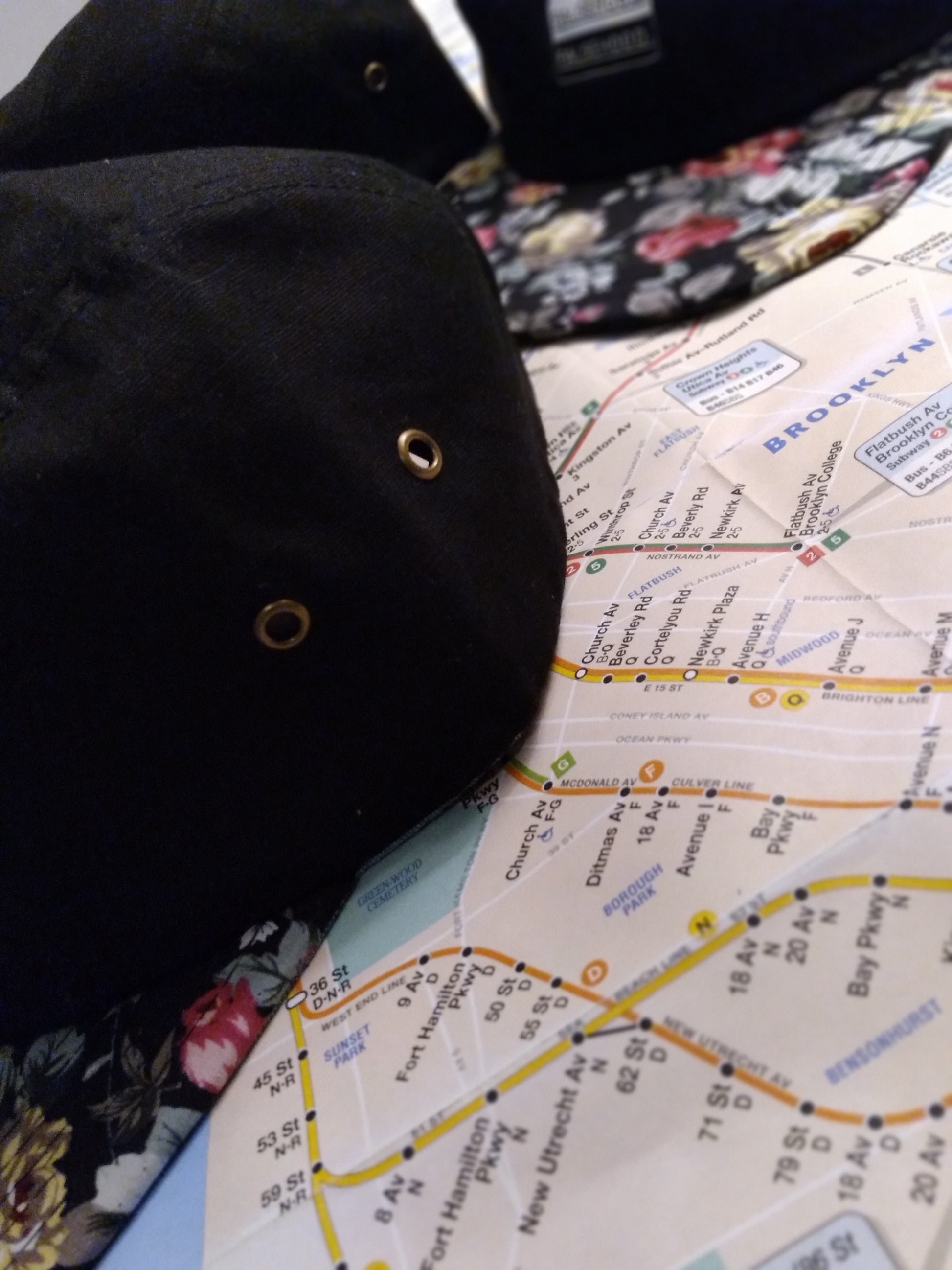 The Box Logo Floral Cap II - FALSEHOOD.