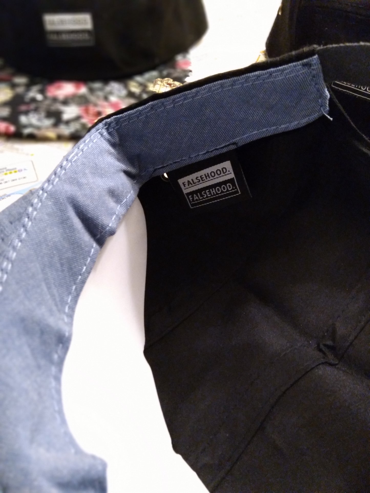 The Box Logo Floral Cap II - FALSEHOOD.