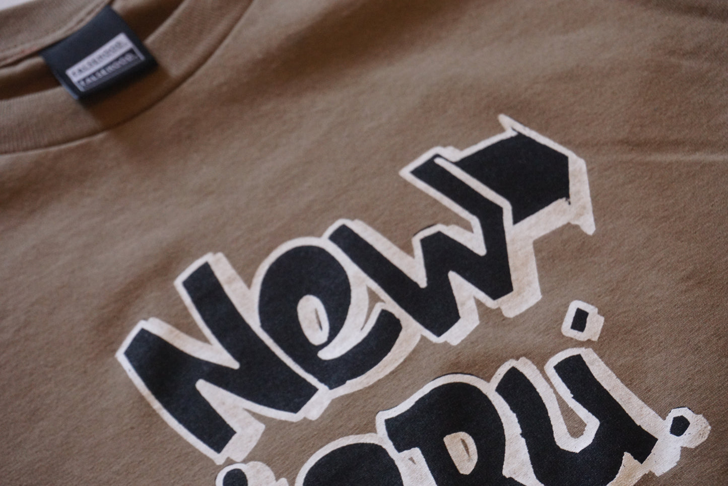 NEW JERU' THROWIE. Tee - FALSEHOOD.