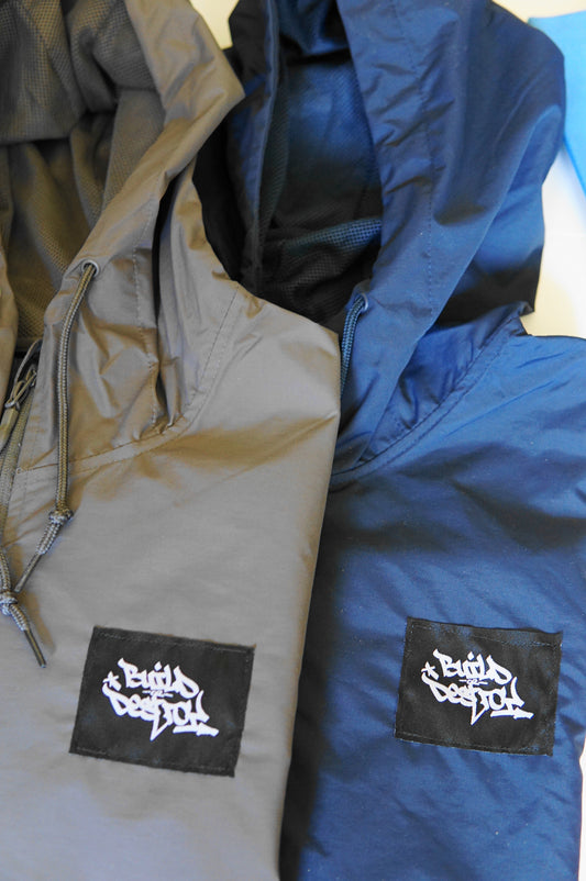 BUILD or DESTROY Nylon Anorak Jacket - FALSEHOOD.