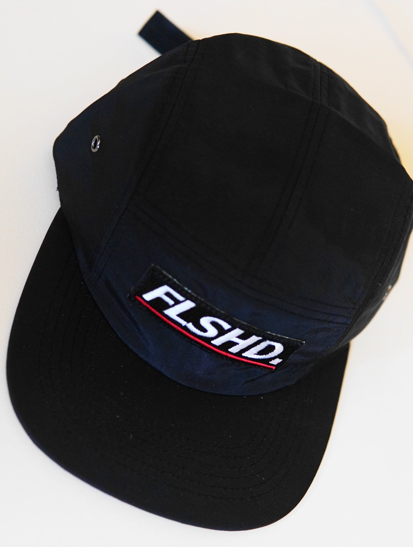 FLSHD. Box Logo Camper Cap - FALSEHOOD.