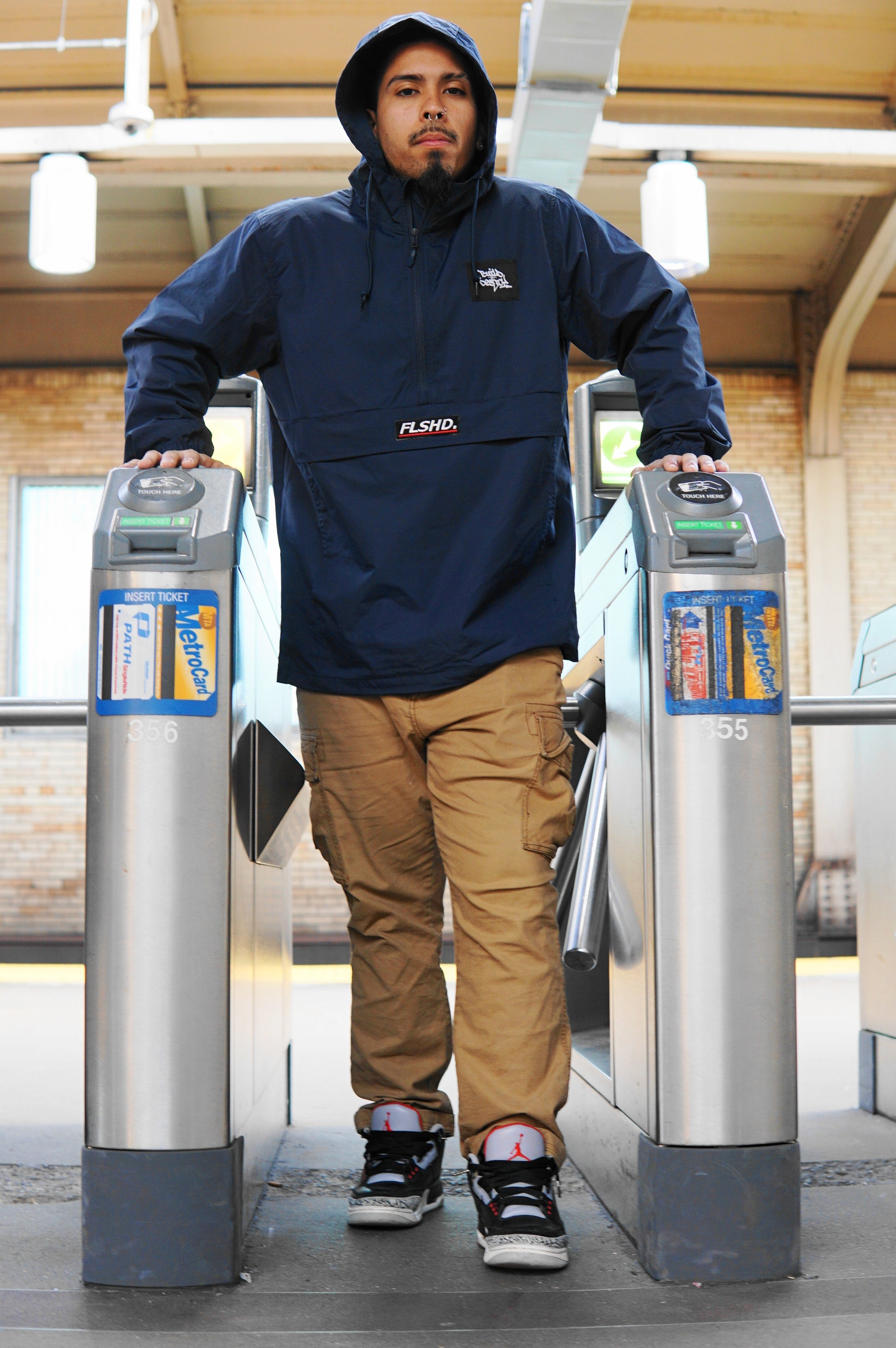 BUILD or DESTROY Nylon Anorak Jacket - FALSEHOOD.