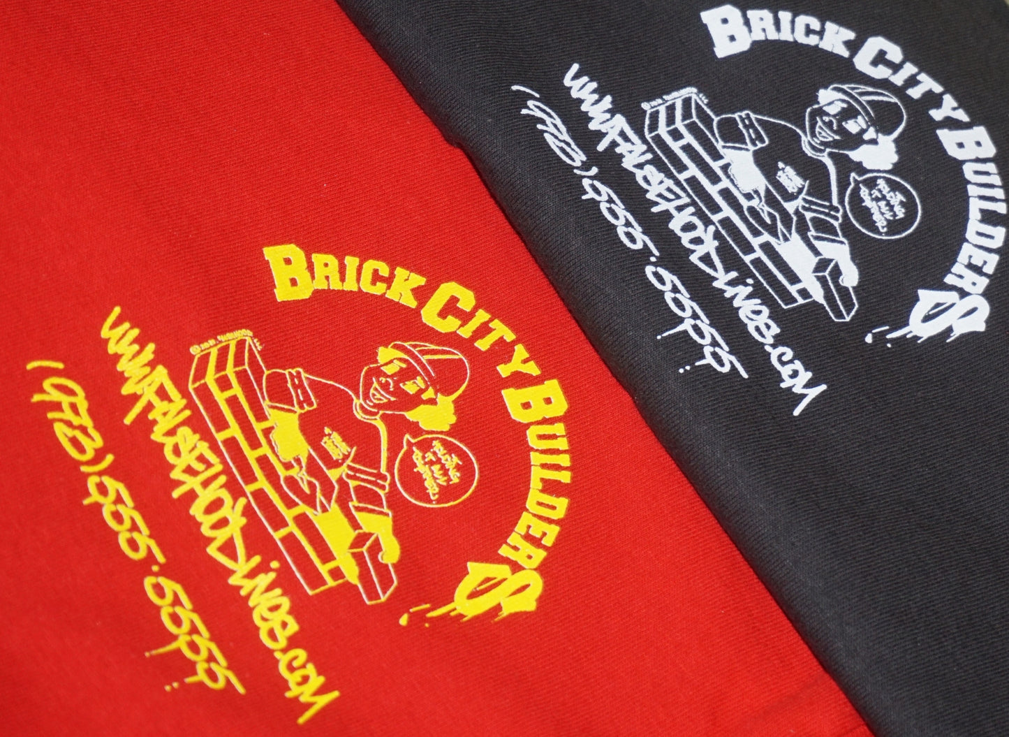 BRICK CITY BUILDERS Tee - FALSEHOOD.