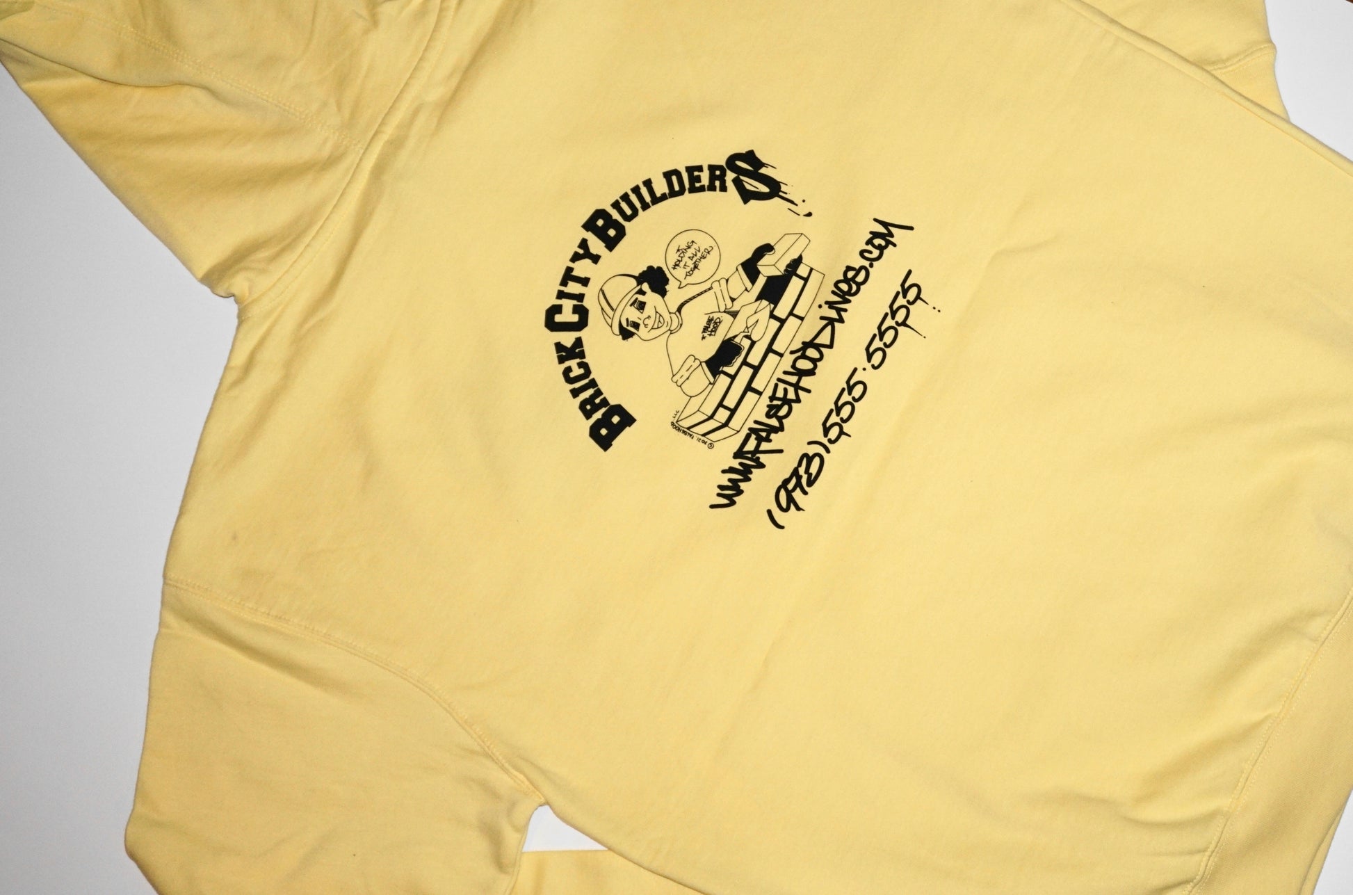 BRICK CITY BUILDERS Hoody - FALSEHOOD.