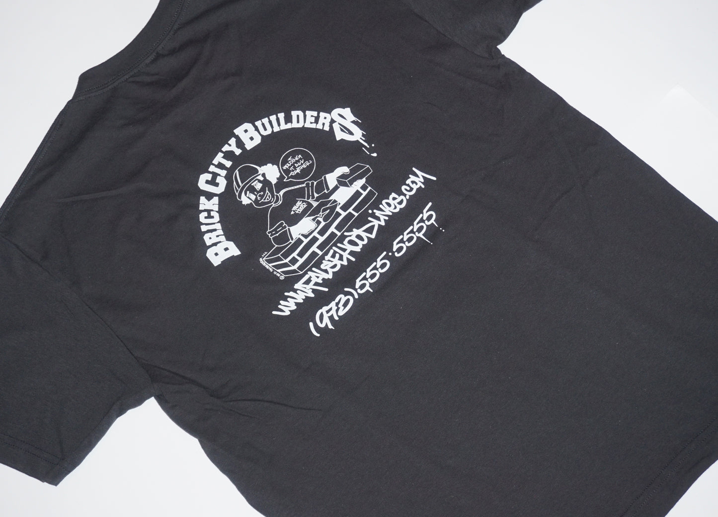 BRICK CITY BUILDERS Tee - FALSEHOOD.