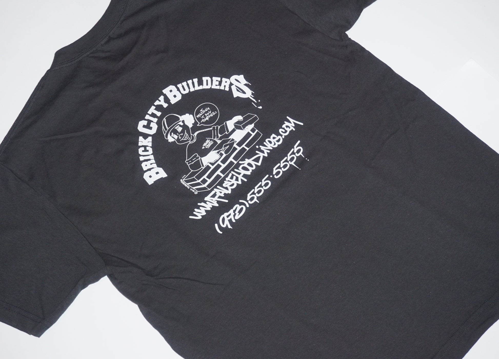 BRICK CITY BUILDERS Tee - FALSEHOOD.